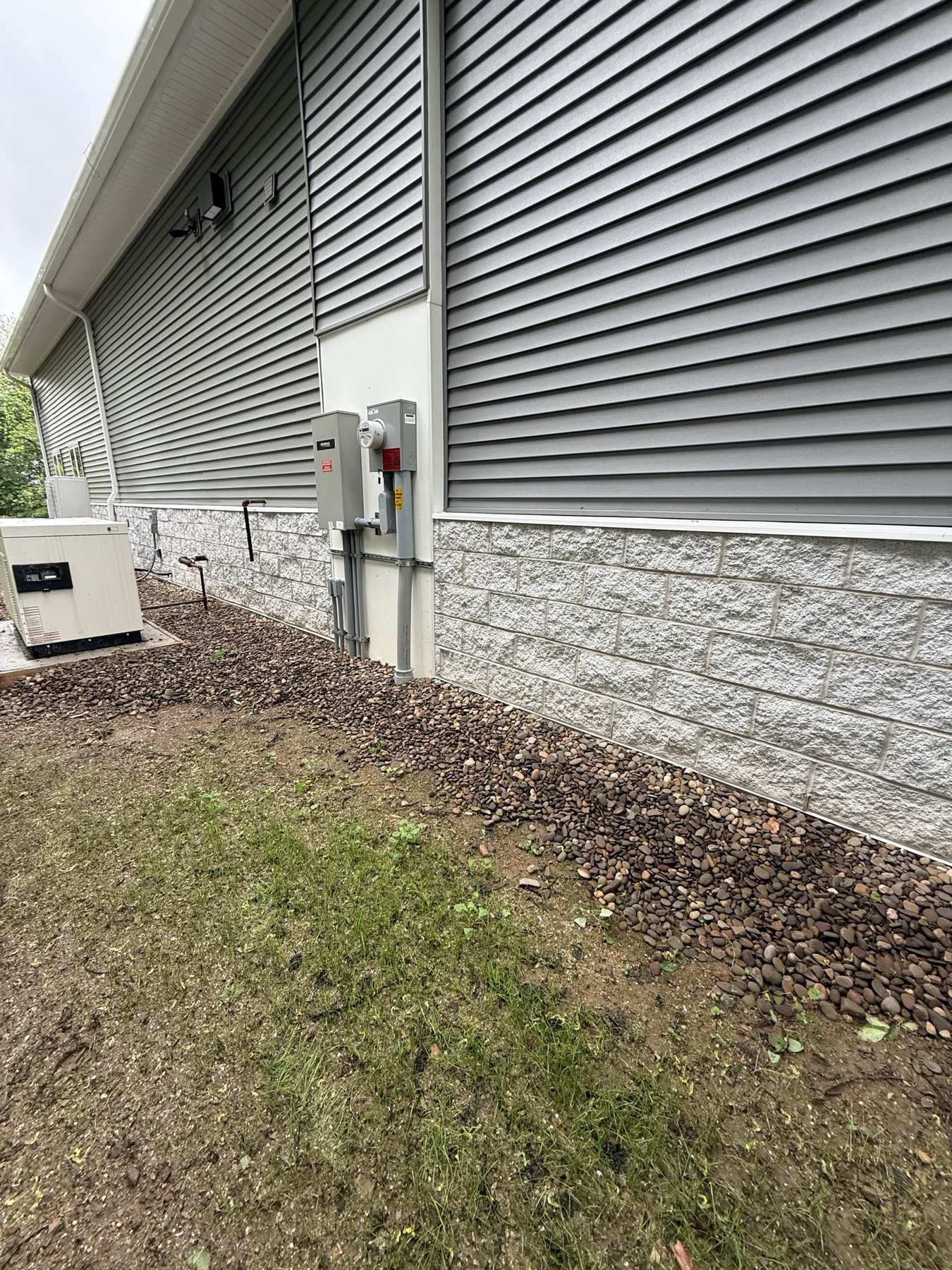 Splitface and Groundface Stone